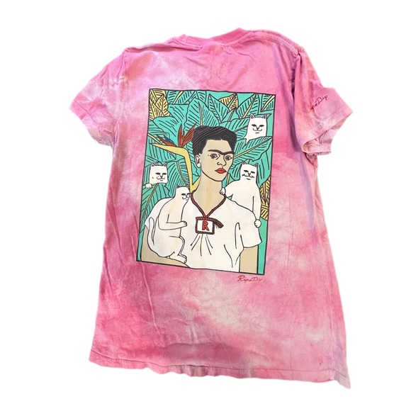 RipnDip M tie dye tee with Nermal and Frida Kahlo - Picture 2 of 3